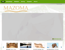 Tablet Screenshot of mazoma.se